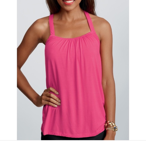 CAbi Tops - CAbi Pink Trapeze Top